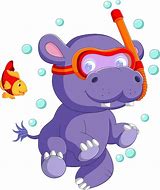 Image result for Animated Baby Hippo