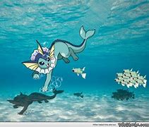 Image result for Vaporeon Swimming