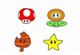 Image result for How to Draw Mario Power-Ups