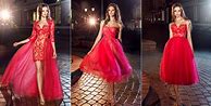 Image result for Red Gowns Evening Wear