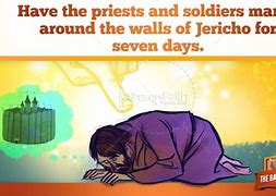 Image result for Jericho Walls Bible Story