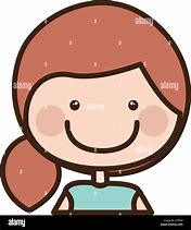 Image result for Girl Portrait Cartoon Half Body