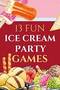 Image result for Ice Cream Party Games