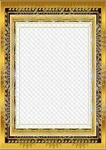 Image result for Gold Frame Cutouts