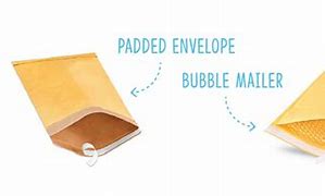 Image result for Padded Mailing Envelopes Sizes