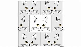 Image result for Cat Face Pattern