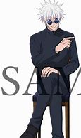 Image result for Gojo Satoru Sitting