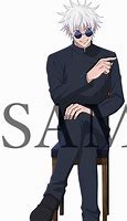 Image result for Gojo Satoru Anime Glasses