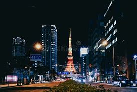 Image result for Busy Tokyo City at Night