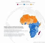 Image result for Religion Map of West Africa