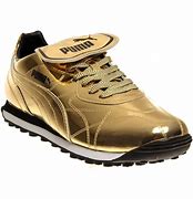 Image result for Puma Black and Gold Sneakers