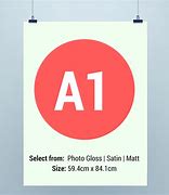 Image result for A1 Poster Next to Person