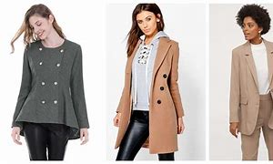 Image result for Trench Coat On Inverted Triangle Body