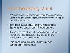 Image result for Suku Kaum Murut