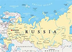 Image result for Russia Location Map