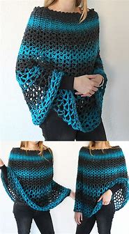 Image result for Crochet Poncho