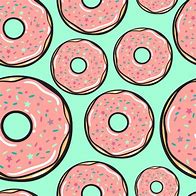 Image result for Pink Sprinkle On Donut