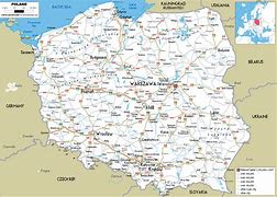 Image result for Poland Country Map