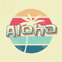 Image result for Aloha Surf Palm Tree Graphic