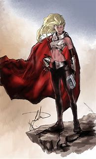 Image result for Female Thor Logo