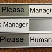 Image result for Office Out Sign for Door