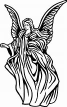 Image result for Angel Clip Art Free Black and White