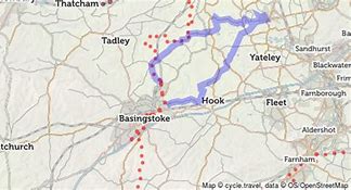 Image result for Brockenhurst to Lymington Cycle Route Map