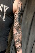 Image result for Fishing Tattoo Sleeve