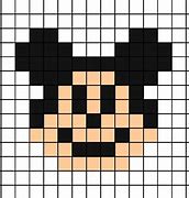 Image result for Mickey Mouse Pixel Art Grid