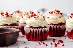 Image result for Red Cupcakes Cherry