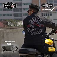 Image result for Bordir Tengkorak Jaket