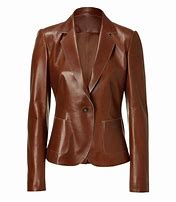 Image result for Leather Blazer