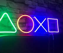 Image result for PlayStation LED Neon Sign