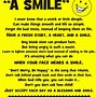 Image result for Poem Called Smile