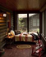 Image result for Cozy Cabin Bedroom