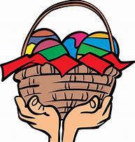 Image result for Pretty Easter Basket Clip Art