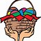 Image result for Pretty Easter Basket Clip Art