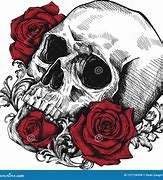 Image result for Skull with Roses