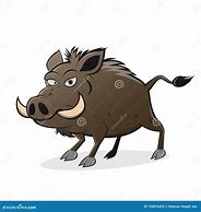 Image result for Angry Boar Cartoon