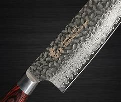 Image result for Damascus Steel Kitchen Knife