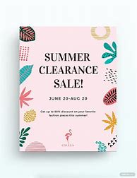 Image result for Free Clearance Sale Flyer Template