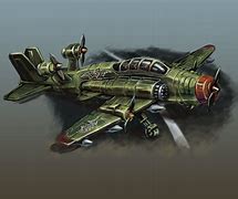 Image result for Dieselpunk Plane Concept Art