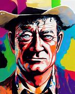 Image result for John Wayne Art