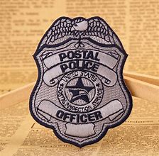 Image result for Embroidered Police Badge