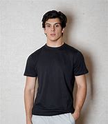 Image result for Men's Plain Black T-Shirt