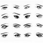 Image result for Girl Cartoon Eyes Different