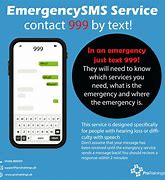 Image result for 999 Text Service