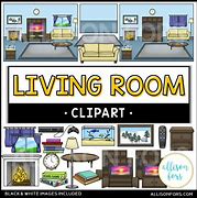 Image result for Clip Art for a Family Room