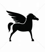 Image result for Mobil Pegasus Vector Art