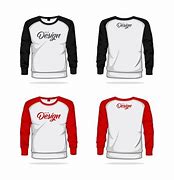 Image result for Mockup Kaos Raglan